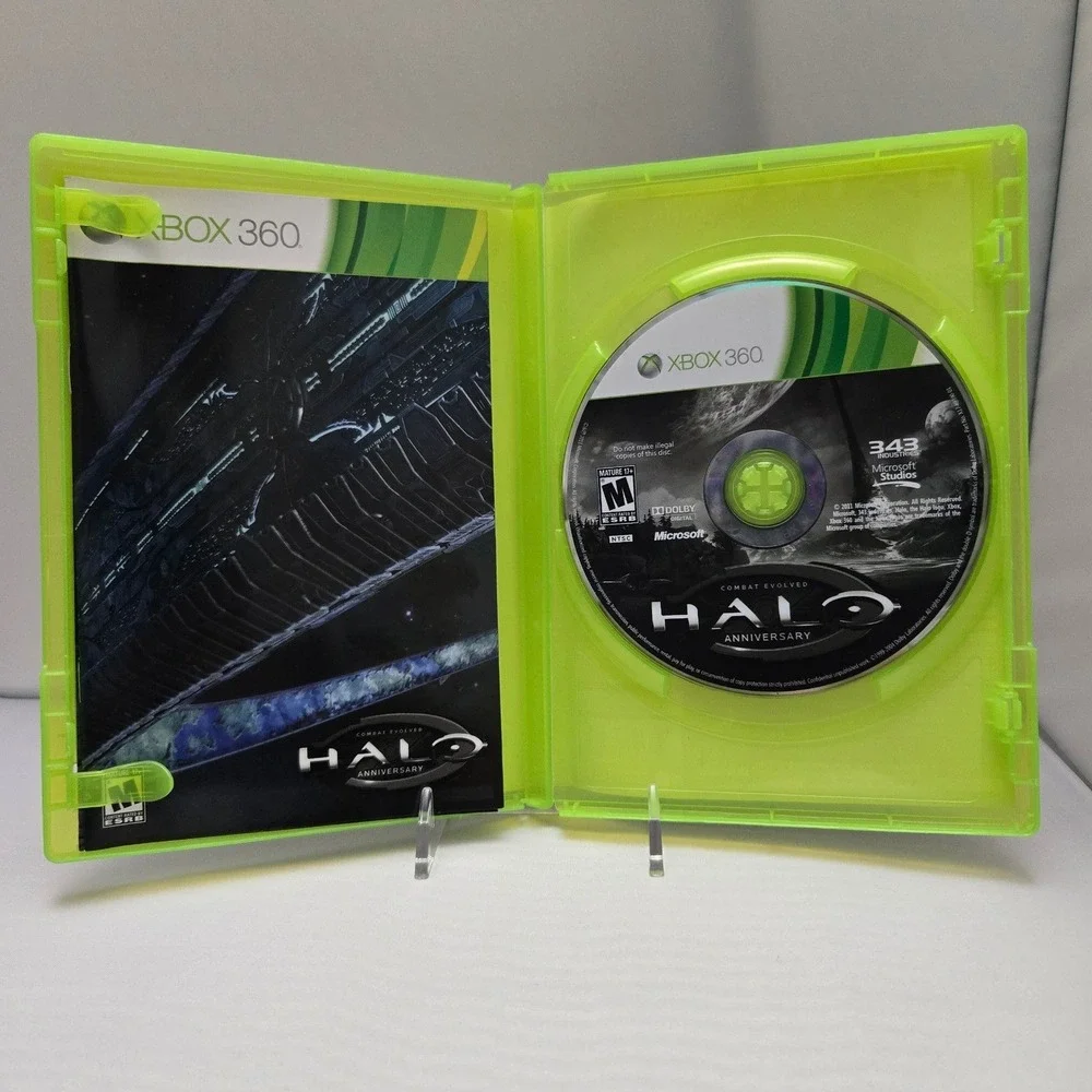 Halo‎ Combat Evolved Anniversary - Xbox 360 - Complete CIB W/ Manual Tested